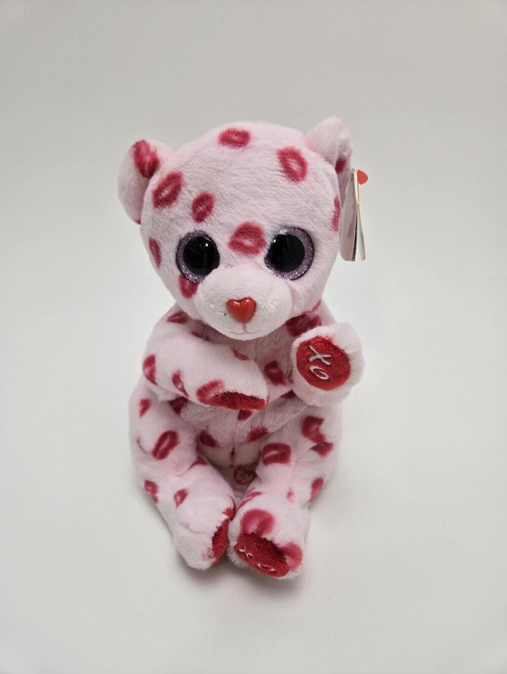 Ty Beanie Bellies “Valerie” the Valentine's Day Bear! (8 inch)